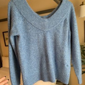 Off shoulder sweater